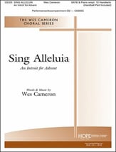 Sing Alleluia SATB choral sheet music cover